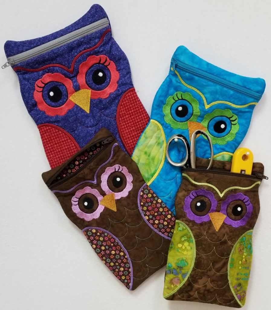 Owl Zippered Bag Sewing World