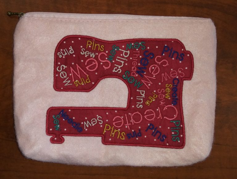 Kimberbell Embroidery Zipper Pouch Blank Sewing World